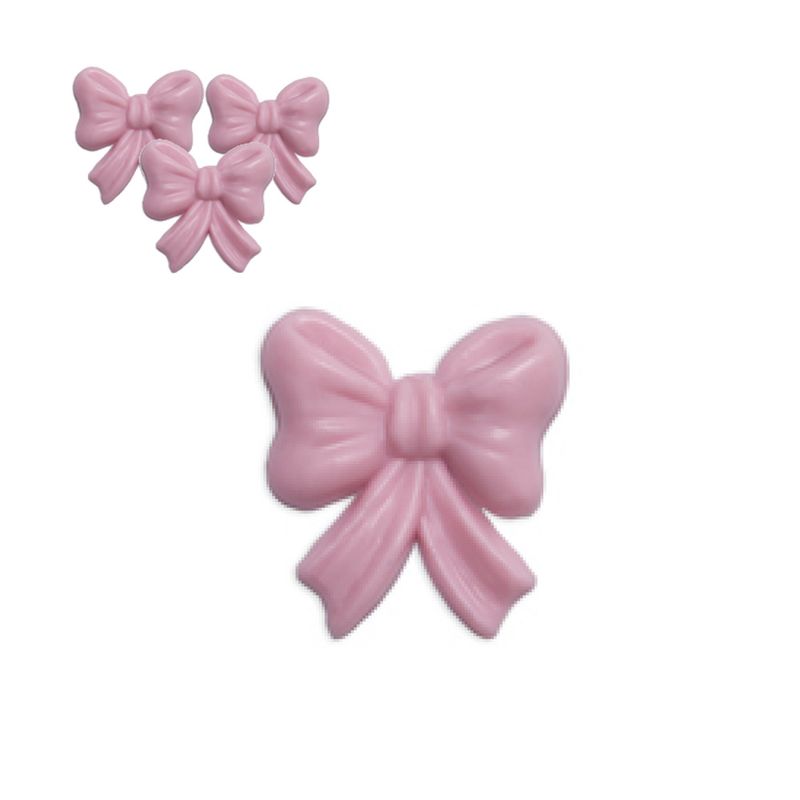 Aplique-Lacinho-Acrilico-Rosa-c-10---Florbras