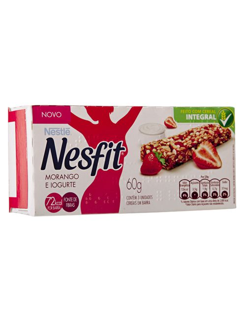 Barra de Cereais Morango Iogurte c/3 - Nestlé