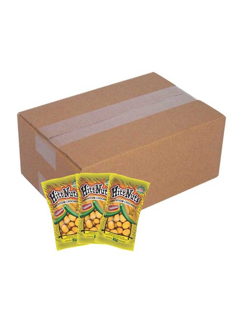 Amendoim Crocante Sabor Natural 30g Fardo c/60 - Hitt Nuts