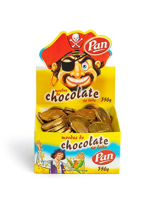 Moedas de Chocolate 350g - Pan