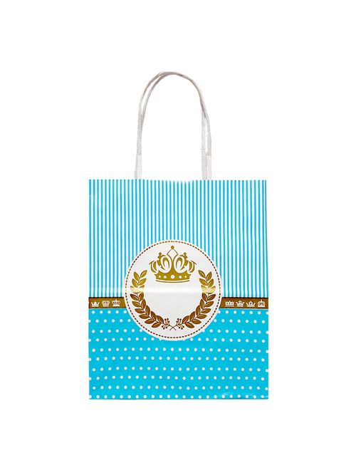 Sacola Papel Principe Azul 13,5x8,5x16 C/10 c/10 - LC