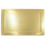 Prato-Plano-Cake-Board-Ouro-Retangular-40cm---Ultrafest