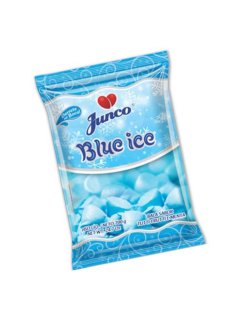 Bala Sabor Tutti Frutti Blue Ice 700g - Junco