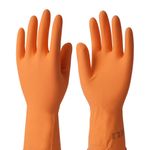 Luva-Latex-Forrada-Plus-Laranja-Media---Sanro