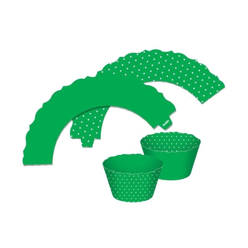 Mini-Wrappers-Cupcake-Verde-c-12---Ultrafest