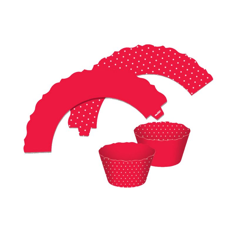 Mini-Wrappers-Cupcake-Vermelho-c-12---Ultrafest