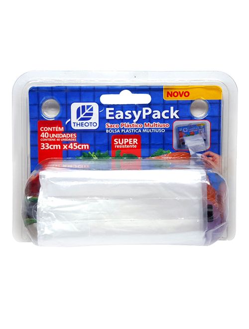 Saco Plástico Easy Pack c/40 - Theoto