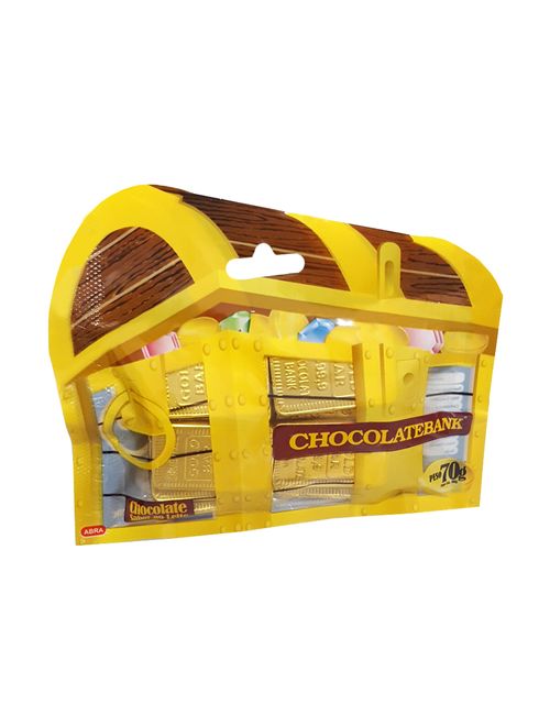 Bau de Moedas Chocolate 70g - Chocolatebank