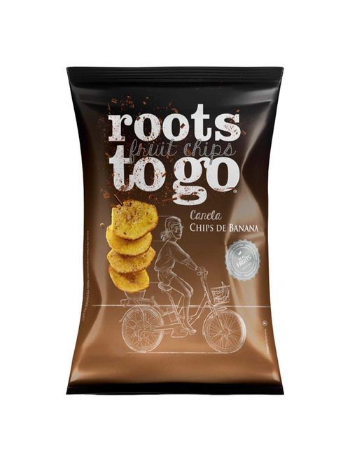 Chips Banana com Canela 45g - Roots To Go