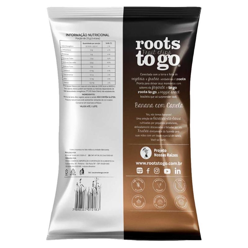 Chips-Banana-com-Canela-45g---Roots-To-Go