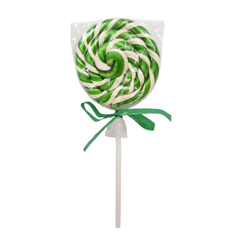 Pirulito-Psicodelico-Verde-9cm---Arte-e-Cor