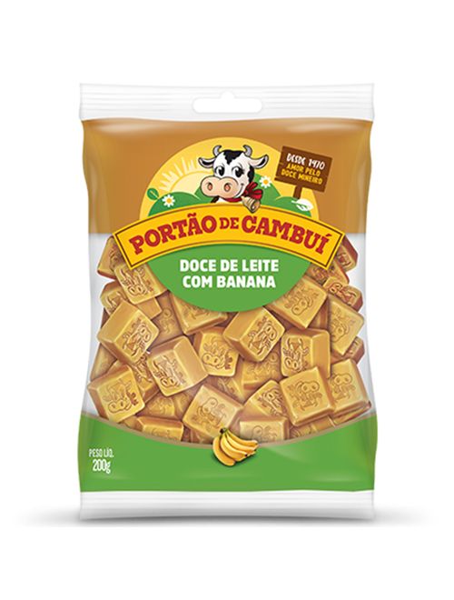 Doce de Leite com Banana 200g - Portão de Cambuí