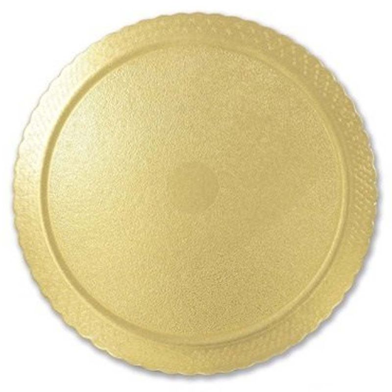 Prato-Plano-Cake-Board-Ouro-Redondo-38cm---Ultrafest