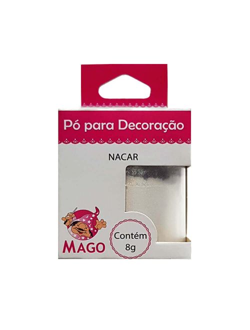 Pó p/ Decoração Nacarado 8g - Mago