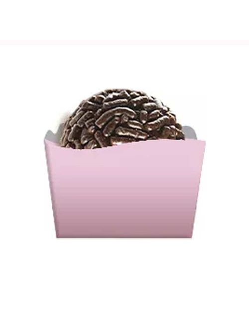 Porta Forminha para Doces Rosa N1 c/20 - Kid Art