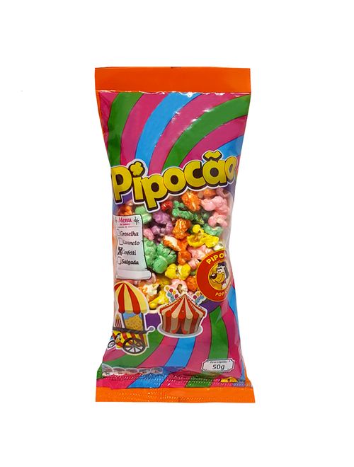 Pipoca Doce Confetti 50g - Pipocão