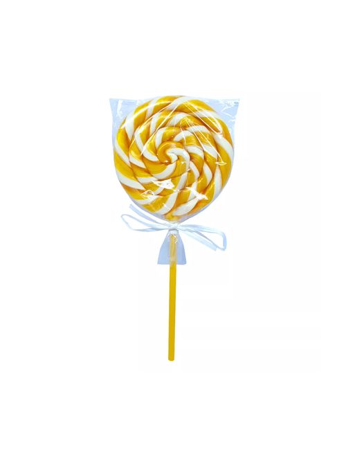 Pirulito Psicodélico Amarelo 13cm - Arte e Cor