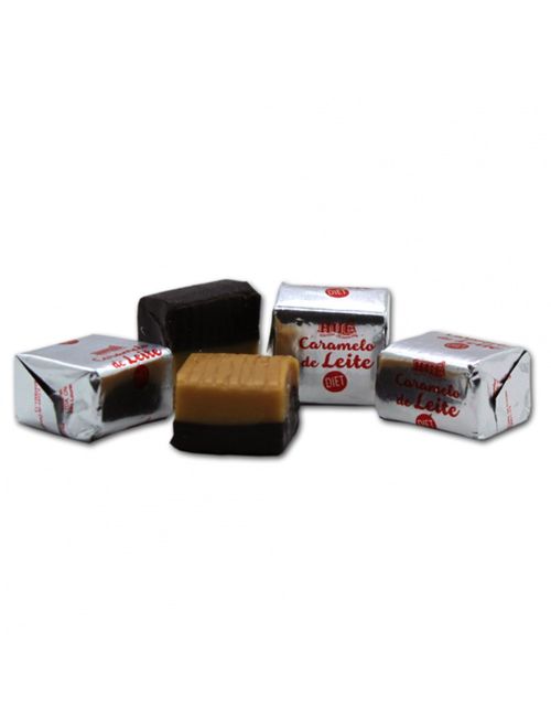 Caramelo de Leite com Chocolate Diet 100g - Hué
