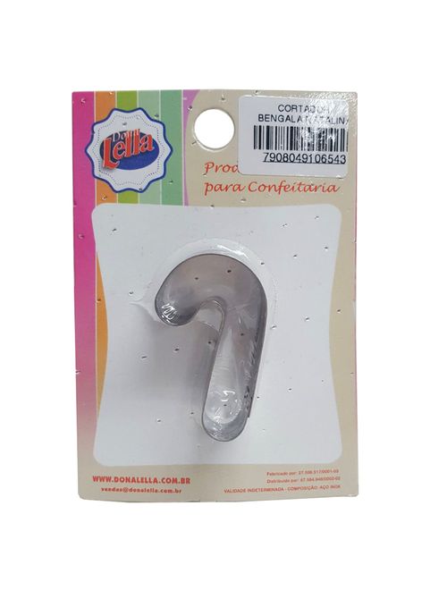 Cortador Inox Bengala Natalina - Dona Lella