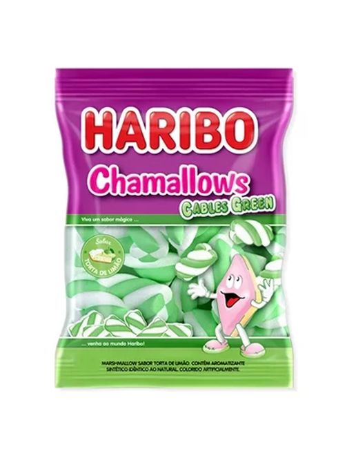 Marshmallow Chamallows Cables Verde 250g - Haribo