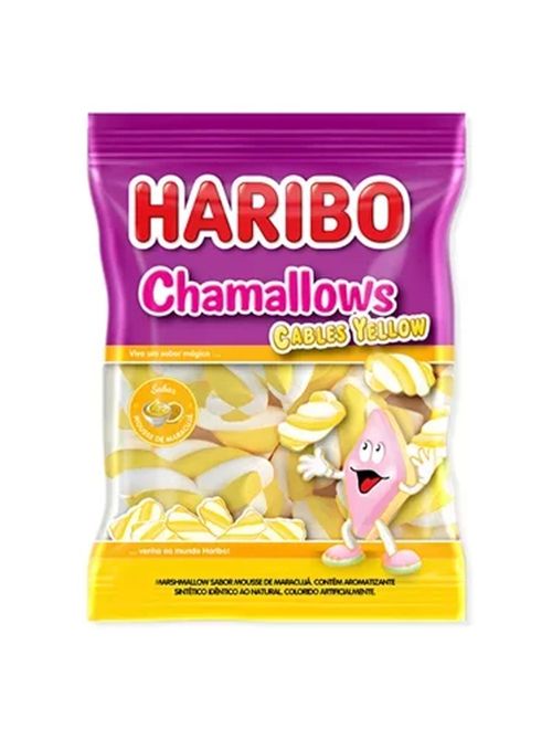 Marshmallow Chamallows Cables Yellow 250g - Haribo
