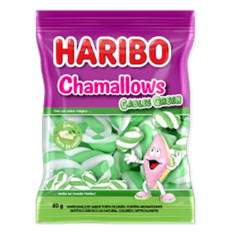 Marshmallow-Chamallows-Cables-Verde-80g---Haribo-