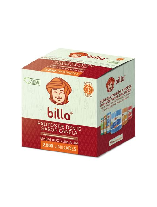 Palitos De Dente Canela C/2.000 - Billa