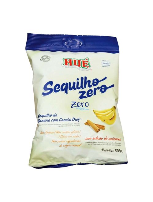 Sequilho Banana com Canela Zero 120g - Hué