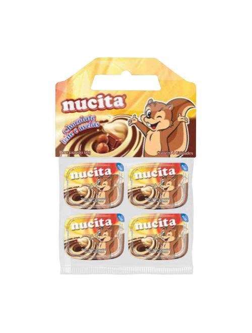 Creme Chocolate com Avelã e Leite Bicolor c/4 - Nucita