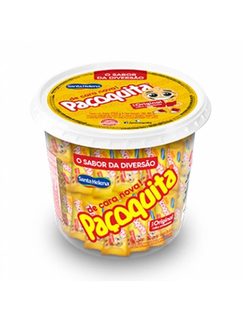 Paçoca Rolha Paçoquita Embalada c/50 - Santa Helena
