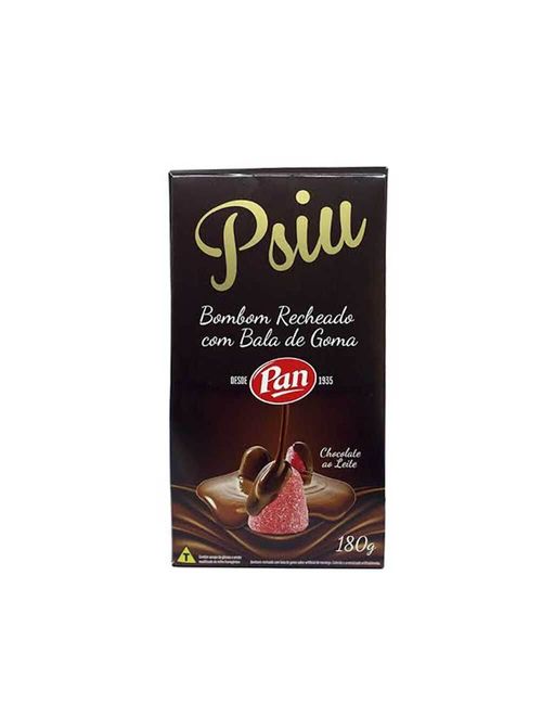 Bombom Psiu c/Recheio Goma 180g - Pan