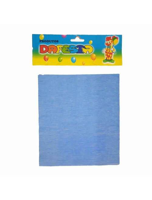Embalagem Crepom Bem Casado Azul Turquesa  c/40 - Dafesta
