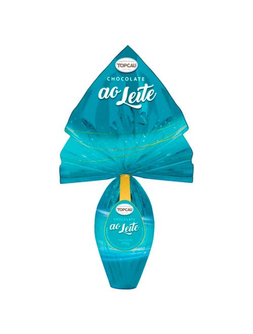 Ovo de Páscoa Chocolate Ao Leite 210g - Top Cau