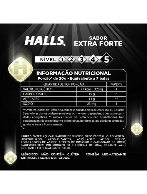 Drops Halls Extra Forte Novo Formato - Adams