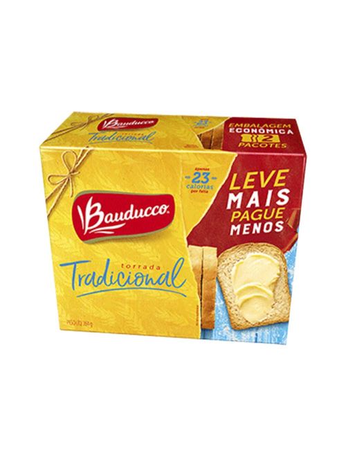 Torrada Salgada 284g - Bauducco