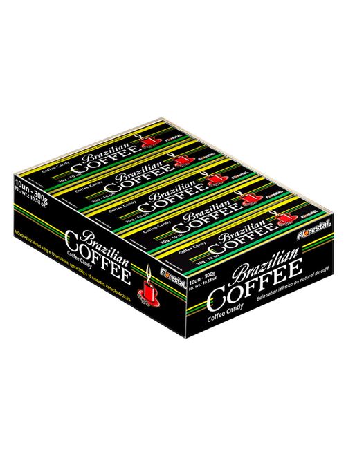 Bala Drops Café Brazilian Coffee c/10 - Florestal