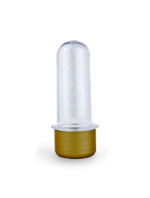 Tubete Dourado Pequeno c/10 - Mirandinha
