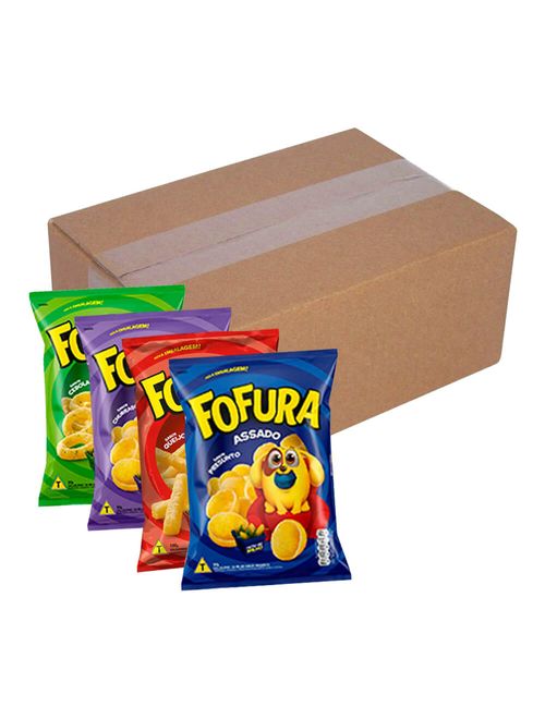 Kit Salgadinho Fofura Sortido 60g c/20 - Lucky