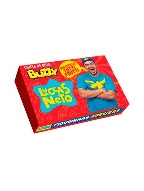 Chiclete Buzzy Luccas Neto Tutti Frutti c/100 - Riclan