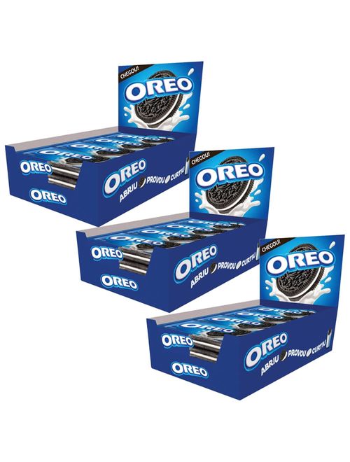 Kit 3 Biscoitos Oreo Original 288g - Mondelez
