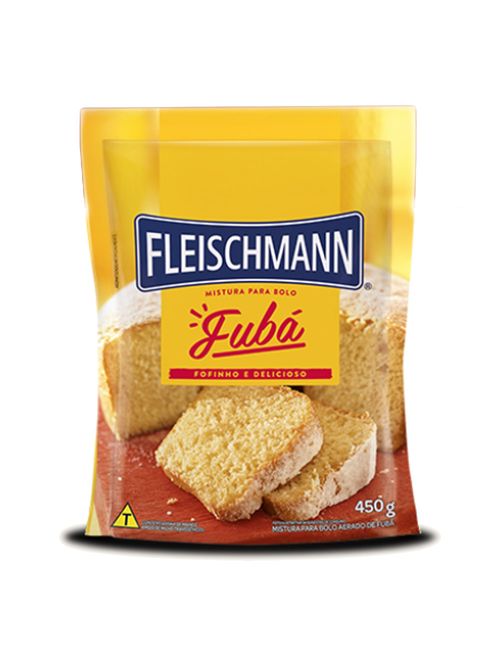 Mistura para Bolo Fubá 450g - Fleischmann