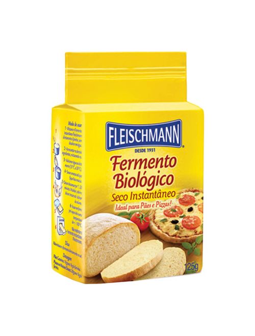 Fermento Biológico Seco Instantâneo 125g - Fleischmann