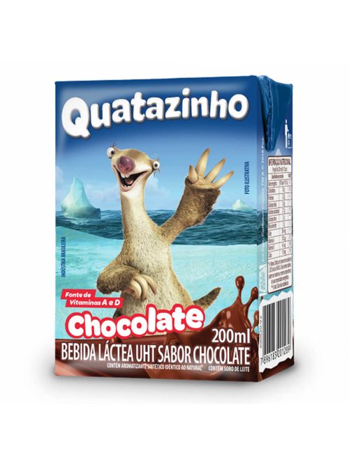 Achocolatado Pronto para Beber 200ml - Quatá