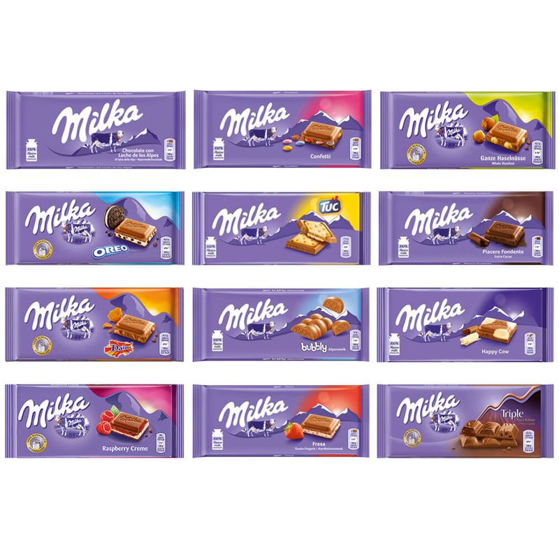Kit-12-Tabletes-de-Chocolate-Milka-Sortidos---Milka