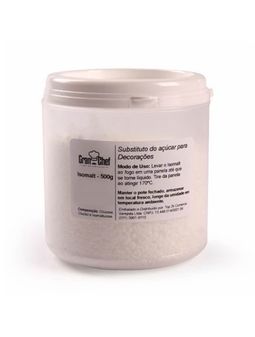 Isomalt Granulado 500g - Gran Chef