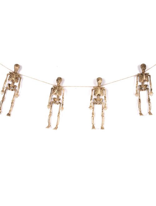 Halloween Mini Esqueleto Decorativo c/4 - KLF