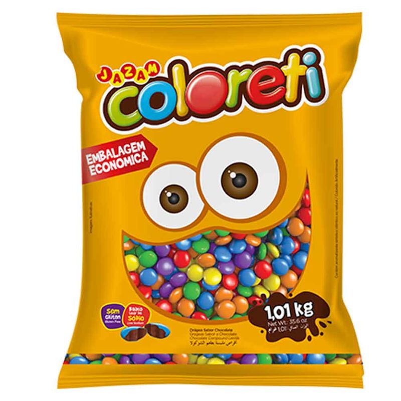 Confeito-Chocolate-Coloreti-101Kg---Jazam