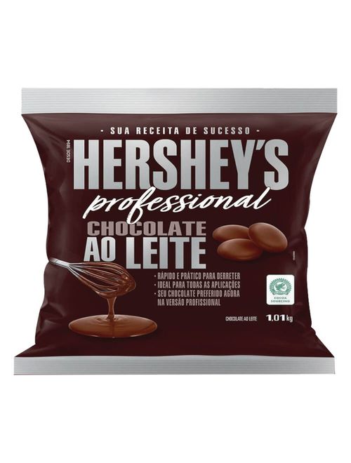 Gotas de Chocolate Ao Leite 1,01kg - Hersheys Professional