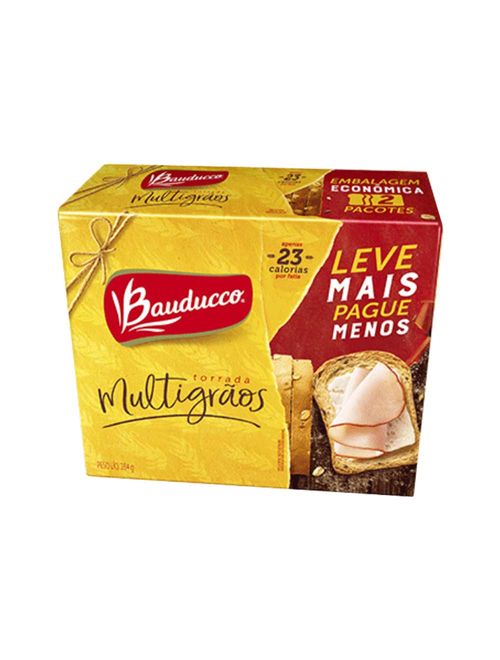 Torrada Multigrãos 284g - Bauducco
