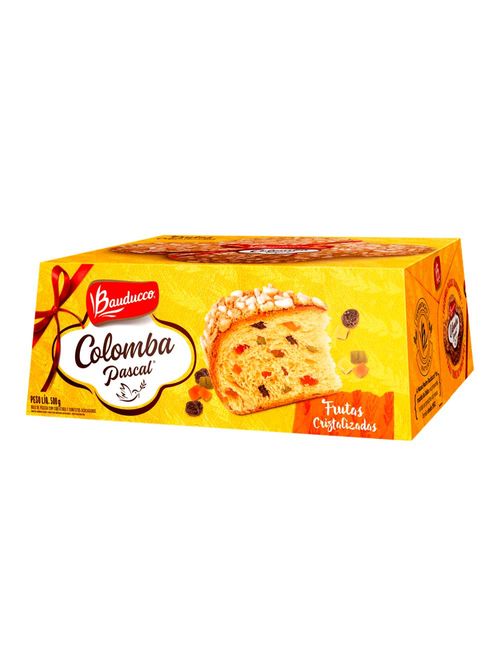 Colomba Pascal Frutas Cristalizadas 500g - Bauducco